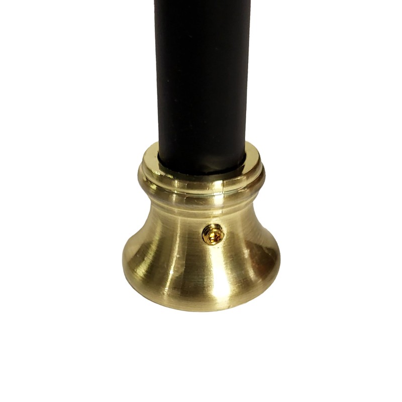 Decorex Hardware Aluminum Flat Base Shoe - DIY-Friendly Metal Balusters