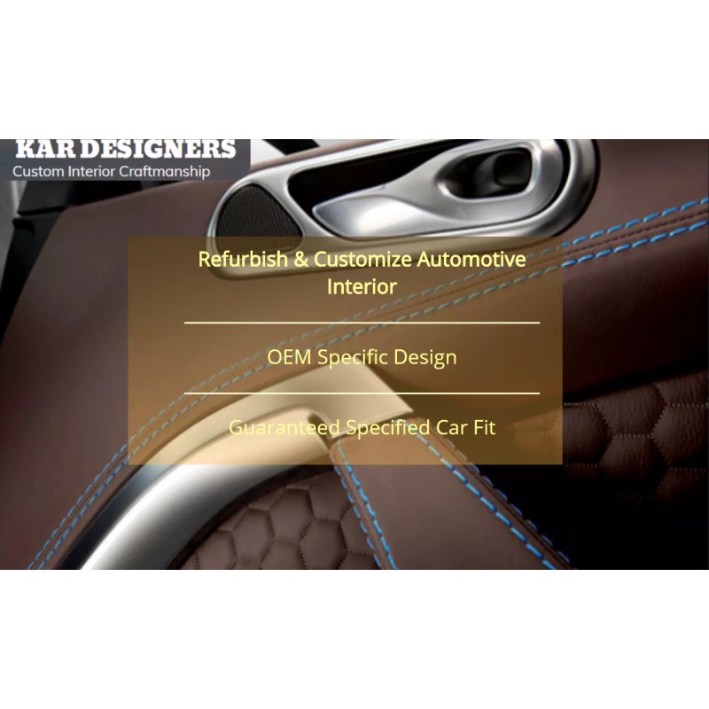 Kar Designers Black Vinyl Manual Shift & EBrake Boot SET