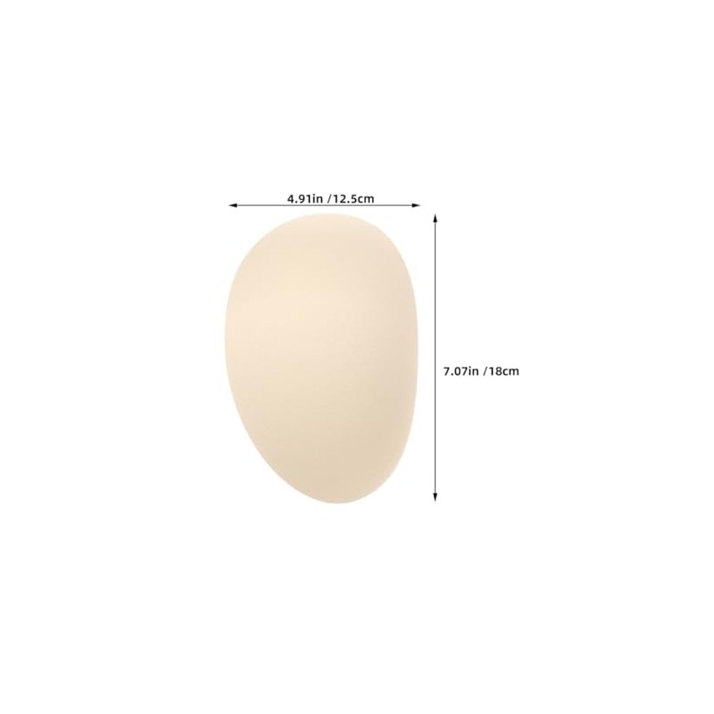 Almohadillas para Glúteos de Chinlon 1 Par, Beige, para Mujer