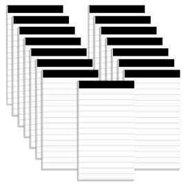 15PCS A7 Mini Portable Notepads, 3x5 Inch Pocket Memo Pads with 30 Sheets | Small Blank Notebook Refills for Notes, Reminders, Work, School & Travel​