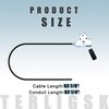 TERLIGSK 290-348 Heavy-Duty Throttle Control Cable Compatible with Exmark 116-1972,