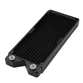 Topiky G1/4 Copper Water Radiator Air Heat Exchanger Water Cooling Computer Heat Sink (240)