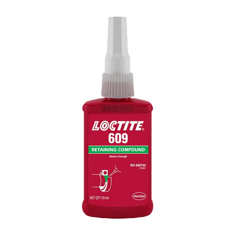 Genuine Henke Loctite 609 X 50ml Retaining Compound, General Purpose,