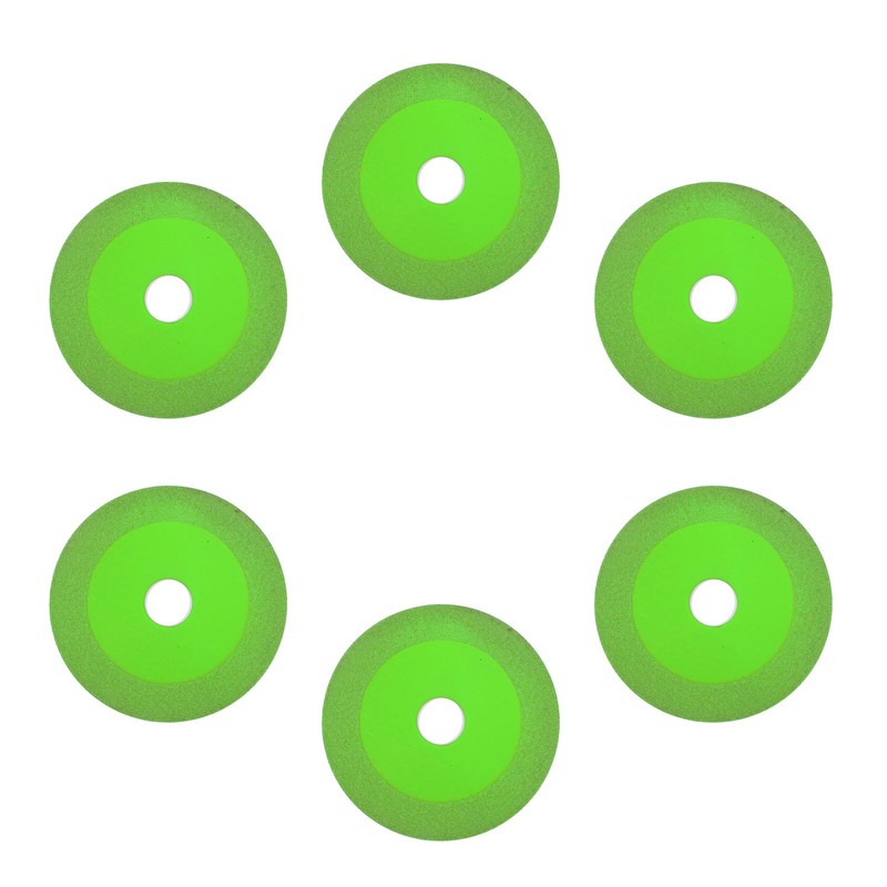 6Pcs Glass Cutting Disc Ultra Thin Saw Blade Wheel Grinding