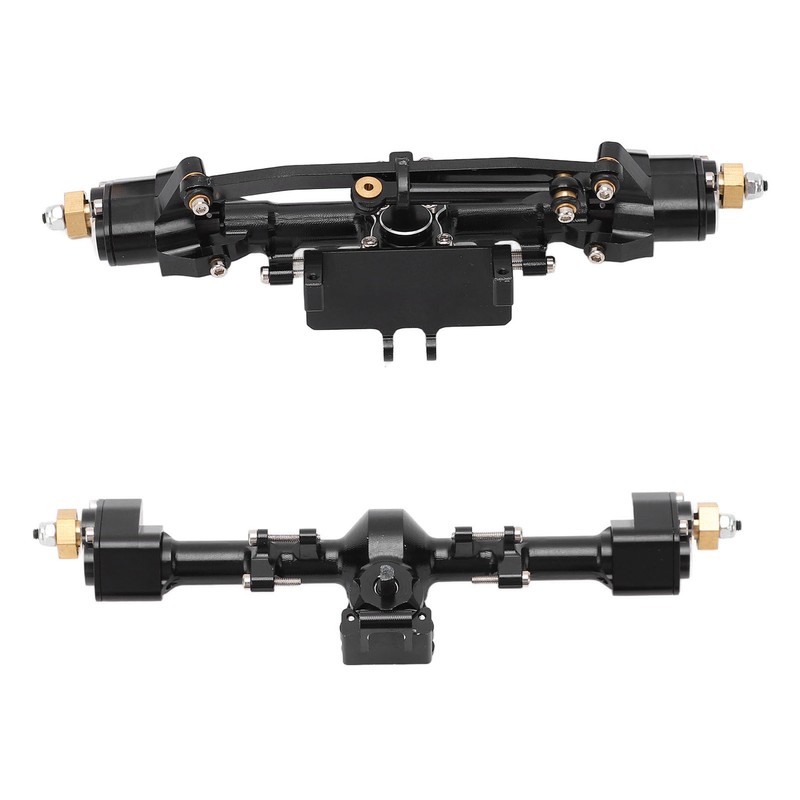 RC Car Metal Complete Front Rear Portal Axle Set Assembly