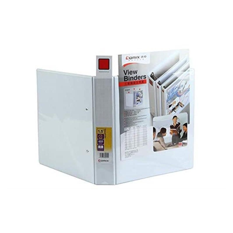 Comix A234 A4 2D-Ringbuch, 50 mm Kapazität, Weiß