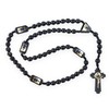 GCK Holy Infant of Atocha Black Wood Rosary Novena al