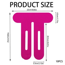 Kinesiology Tape Knee Tape Face Wrinkles Precut Kinesiotapes Knee Kinesiology (Rose Red)