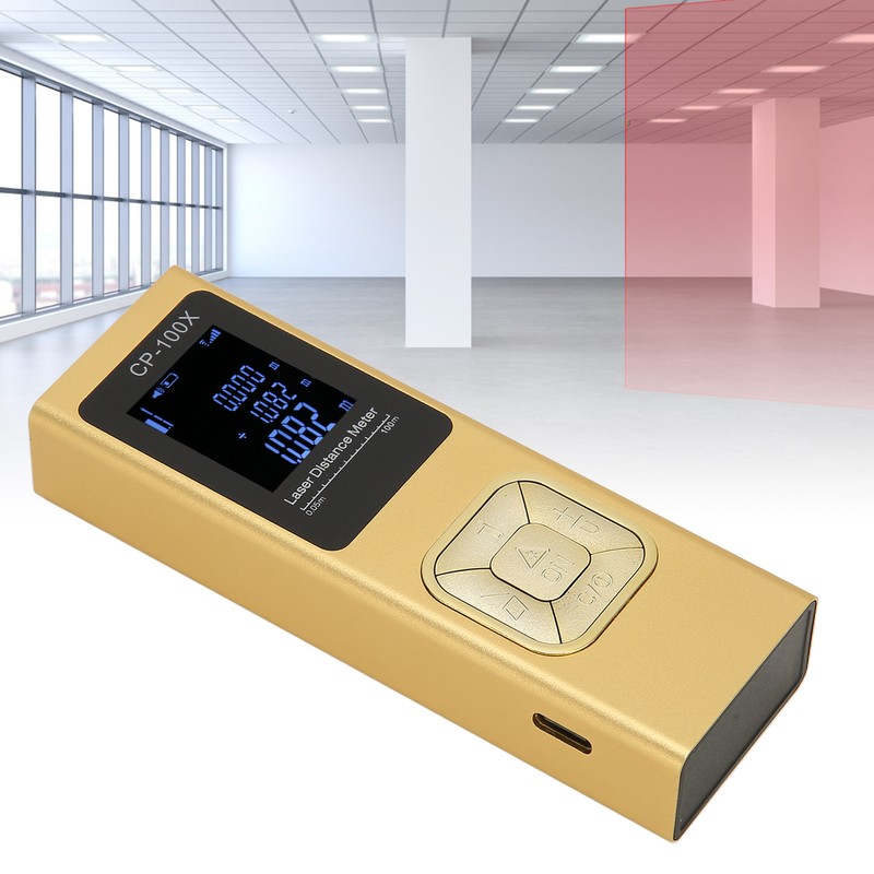Laser Distance Meter Mini Portable Handheld Waterproof Dustproof Dropproof Digital