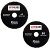 Saxton 85mm HSS Circular Saw Blade Pack A Worx Worxsaw