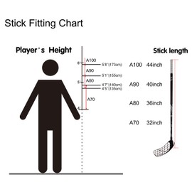 ACCUFLI Floorball Sticks AirTek A90