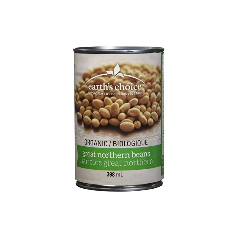 Earth's Choice, Organic Great Northern Beans, 398ml