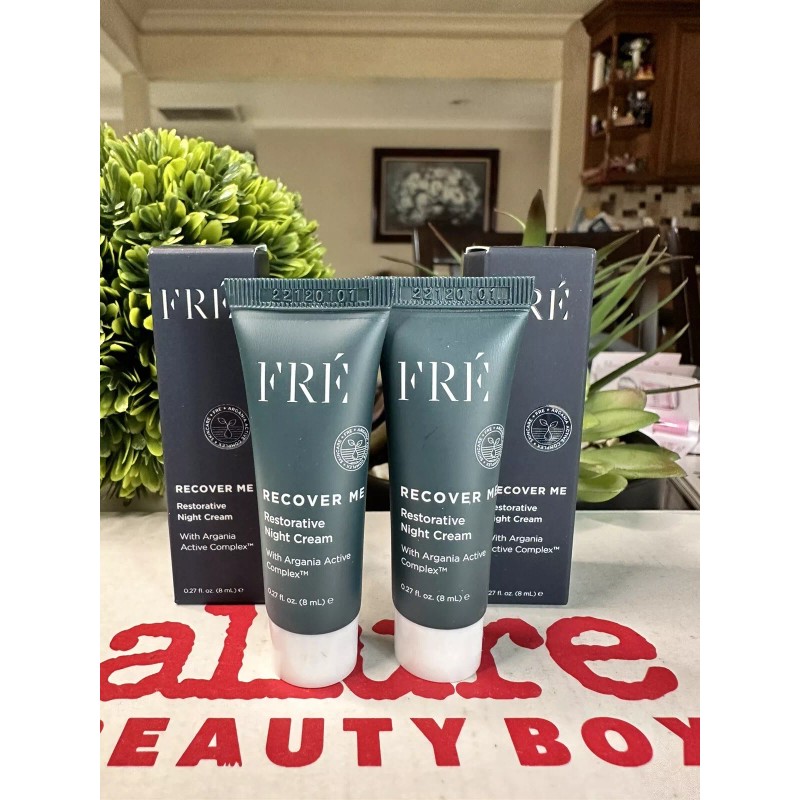 Fre 4x GENUINE FRÉ Recover Me Restorative Night Cream 0.54oz/16ml