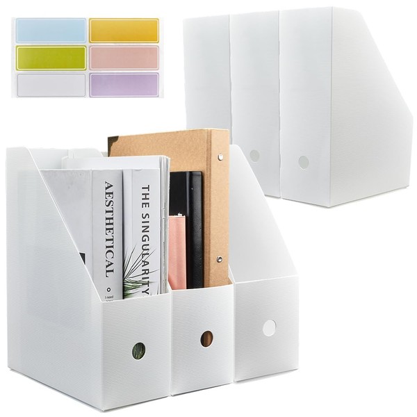 GORGECRAFT 6Pcs Scrapbook Paper Holder Vertical Scrapbook Paper Storage Organizer