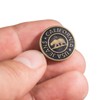 ZEFFFKA Jean Buttons Metal Copper No-Sew Instant Tack Adjustable Snap