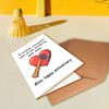 PTRUKD Funny Anniversary Card for Couples, Humorous Love Greeting Card,