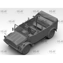 ICM 1/35 German Kfz.70 Personnel Carrier w/MG34 Plastic Model 35502 (Military Vehicle)