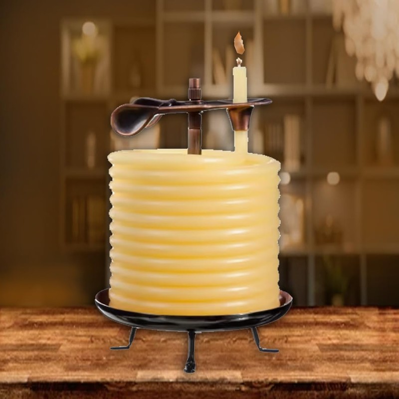 Candle by the Hour 20561B 144-Hour Candle, Eco-friendly Natural Beeswax