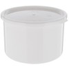 CAMBRO(キャンブロ) カラークロックス (蓋付)CP15 ホワイト SAN・ポリプロピレン アメリカ LKL038