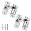 Stainless Steel Right Angle 90 Degree Door Buckle,Mini Size Door