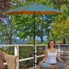 Patio Umbrella Holder,Heavy-Duty Umbrella Holder for Deck,Metal Deck Mount Umbrella