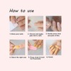 Coolnail Glossy 24pcs Dark Rose Pink Coffin False Nail Tips
