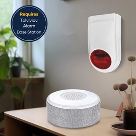 130dB Outdoor Siren - Compatible with tolviviov Home Security System