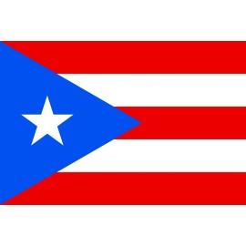 Puerto Rico Flag  24x36 inch rolled wall Poster