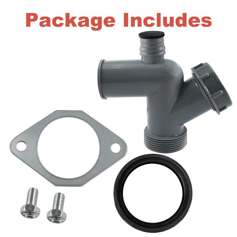 Garbage Disposal Drain Elbow Kit Compatible With Garbage Disposal 1-1/2