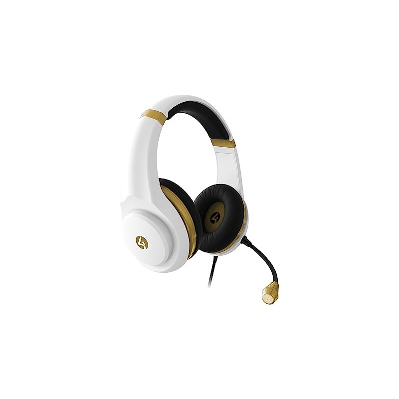 Audífonos Gamer 4Gamers XP Glass Edition BlancoDorado