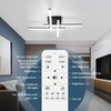 CANEOE Modern Ceiling Light Fixture Sputnik Dimmable Ceiling Light with
