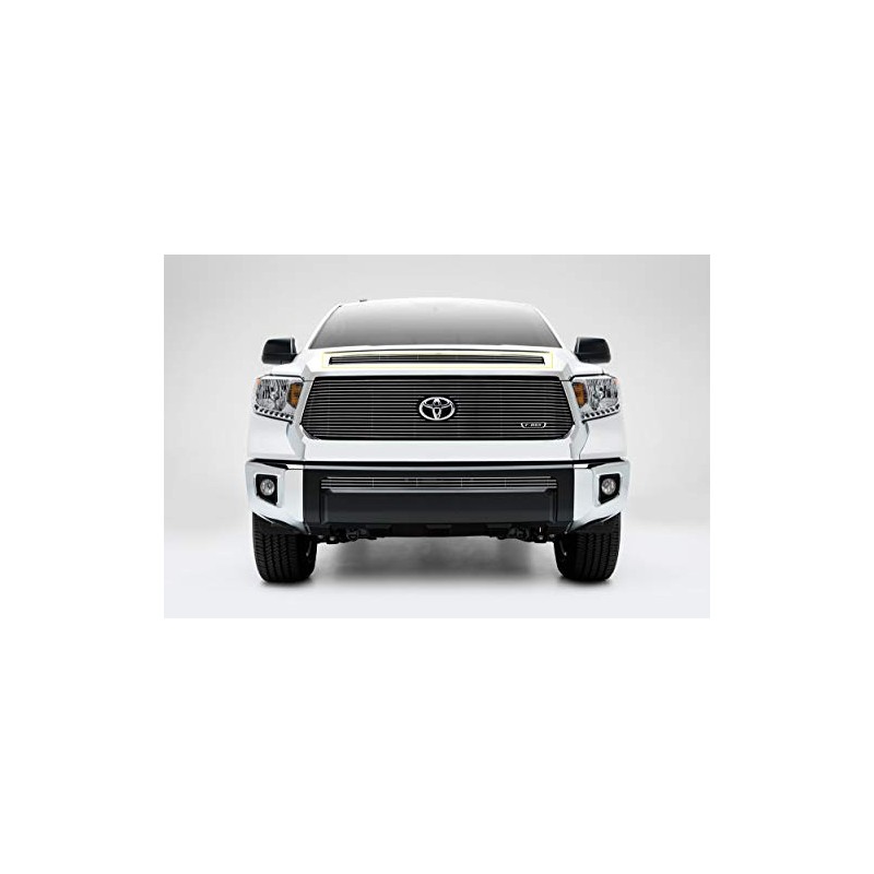 Billet Grille, Polished, 1 Pc, Overlay Compatible with Tundra (2014-2021),