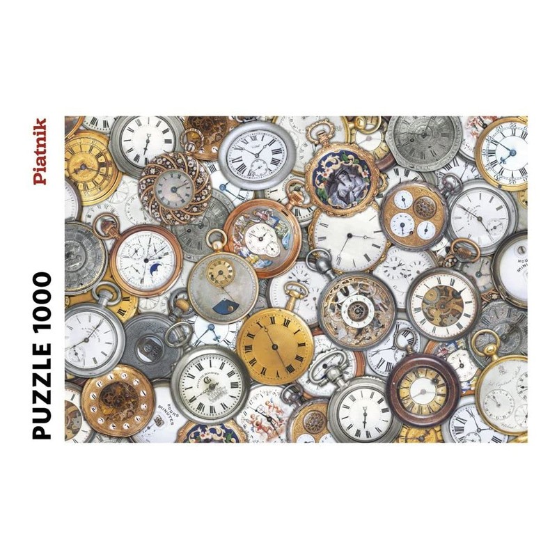 Timepieces 1000 Piece Jigsaw Puzzle
