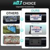 GRUOIZ Quick Install Front License Plate Holder Compatible with 2004-2009