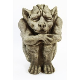 Fleur de Lis Garden Ornaments LLC Igor Cement Gargoyle Concrete Gothic European Statue French Cast Stone Religious Sculpture Figurines