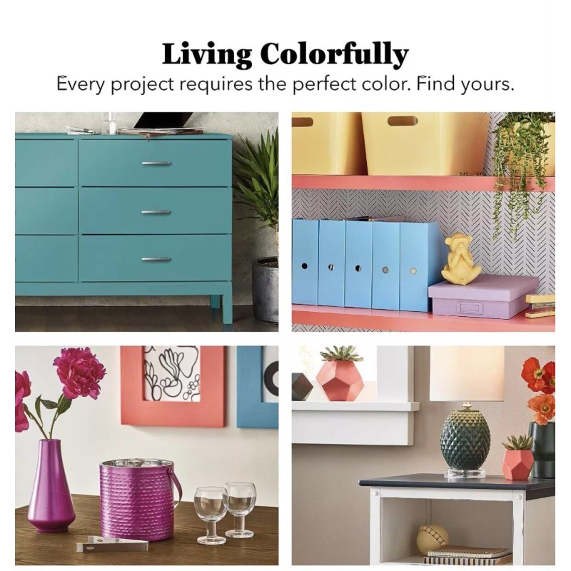 Krylon Spray Paint White Copper Metallic Spray Paint 8 Oz.