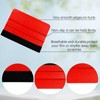 4 PCS Plastic Squeegee with Felt Edge Vinyl Wrap Squeegee