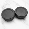 ECSiNG 2 Sets Front Body Cap Rear Lens Cap Replacement