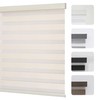 Joydeco Cordless Zebra Blinds for Windows, Dual Layer Light Control
