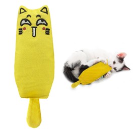 Ertzinla Catnip Toy for Cats, Chew Dental Health Cat Toy, 100% Natural Cat nip Filled