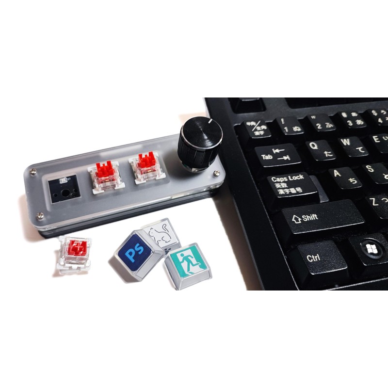 Custom Inner Key Caps Set of 10 Compatible with TinyKeyboard,