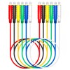 6Pcs Magnetic Test Leads Silicone Flexible Jumper Test Wire Soft