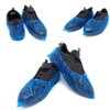 200 x Disposable Polyethylene Shoe Covers 3g High Tear Resistance
