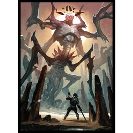 (Eldrazi) - Fundas artísticas con textura mate TCG/MTG de Ai Armor de 100 quilates