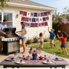 4th of July Banner 1776-2026, Patriotic Party Decorations