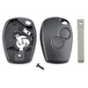 HooRLZ Key Shell for Renault Clio Modus Twingo Kangoo Key,