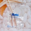 yueton 2Pack Rose Gold Silicone Lip Brush Mini Round Head
