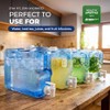 Refrigerator Water Dispenser 1.1 Gallon – Leak-Proof Slim Fridge Water
