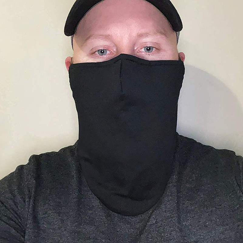 Men Large Beard Mask, Face Mask for Bearded Men, Reusable