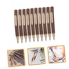 COHEALI 10Pcs Natural Log Pencils Wooden Pencils for Writing Drawing